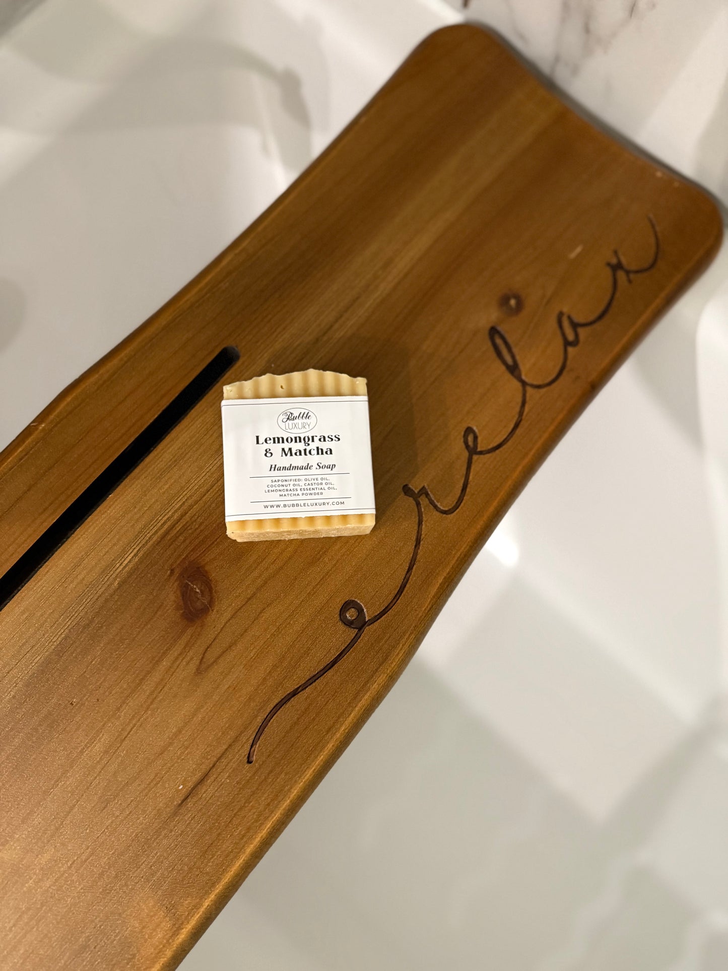 Lemongrass & Matcha Handmade Soap