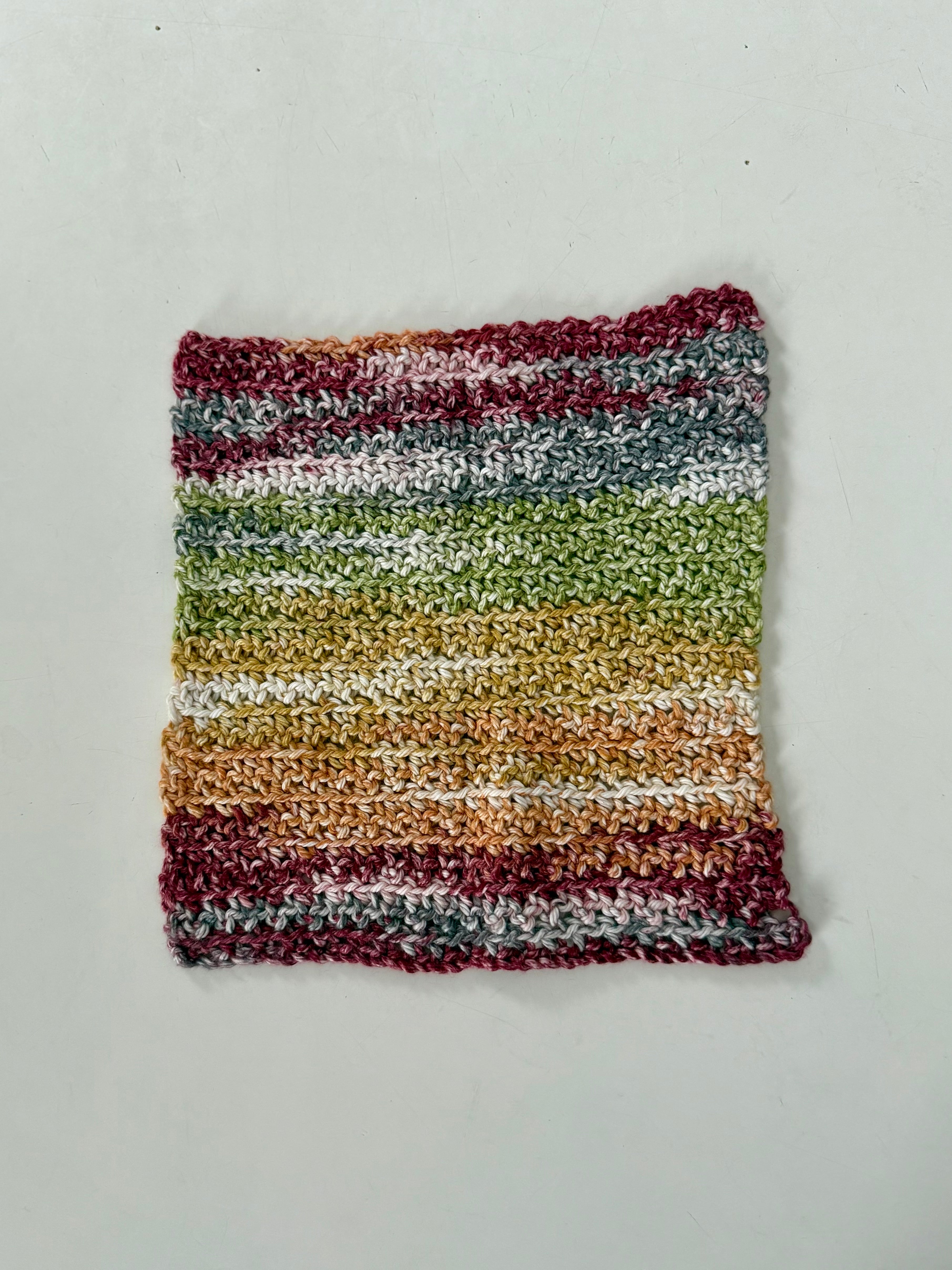 Cotton Dish Rag - Autumn