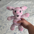 Pink Dog Plushie