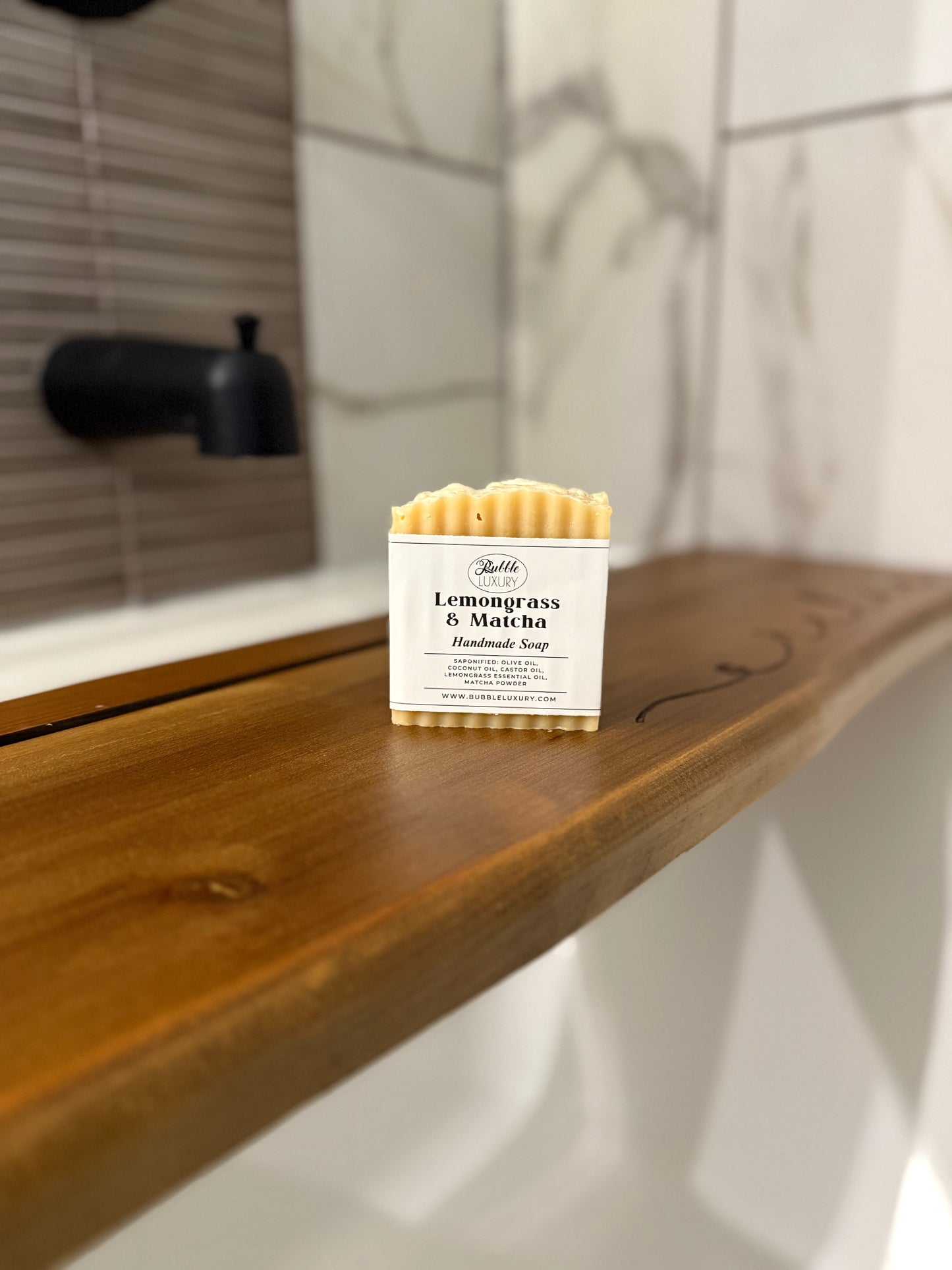 Lemongrass & Matcha Handmade Soap