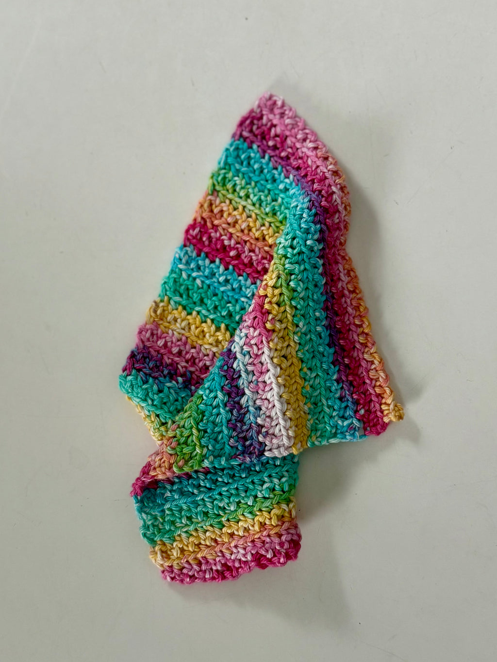 Dish Rag Colorful Cotton Dish Rag - Rainbow โ Bubble Luxury LLC