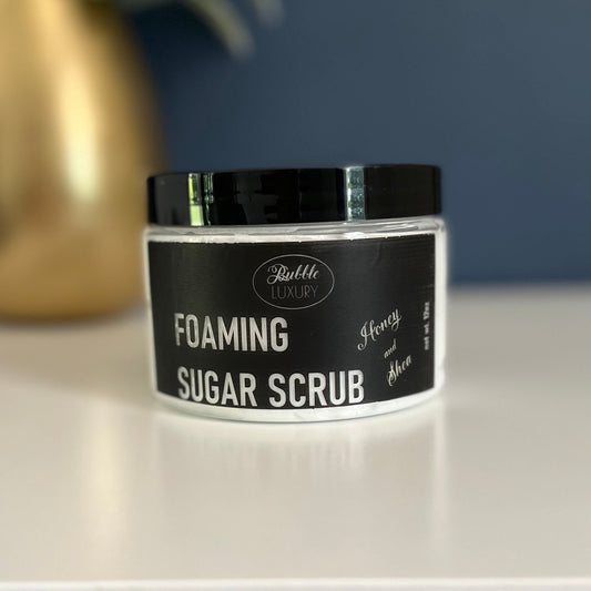 Honey & Shea Foaming Sugar Scrub