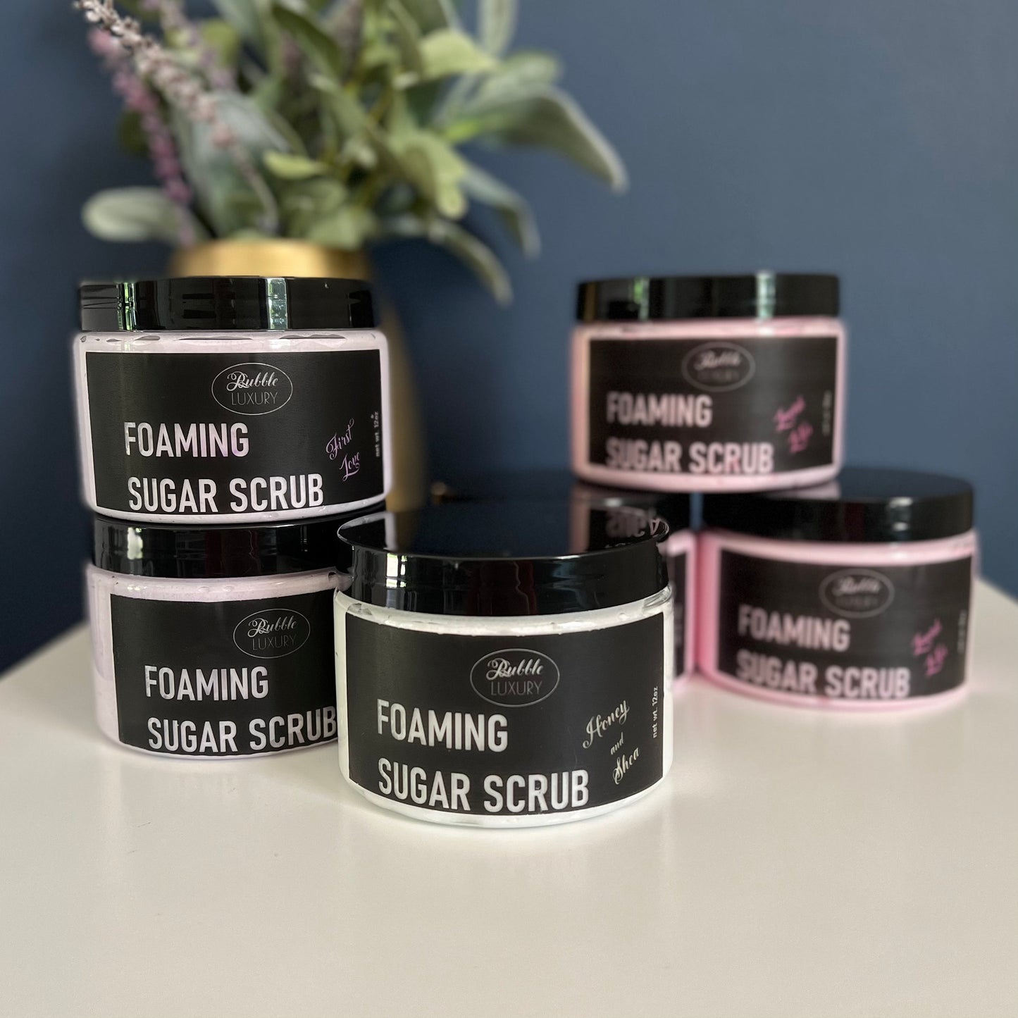 Honey & Shea Foaming Sugar Scrub