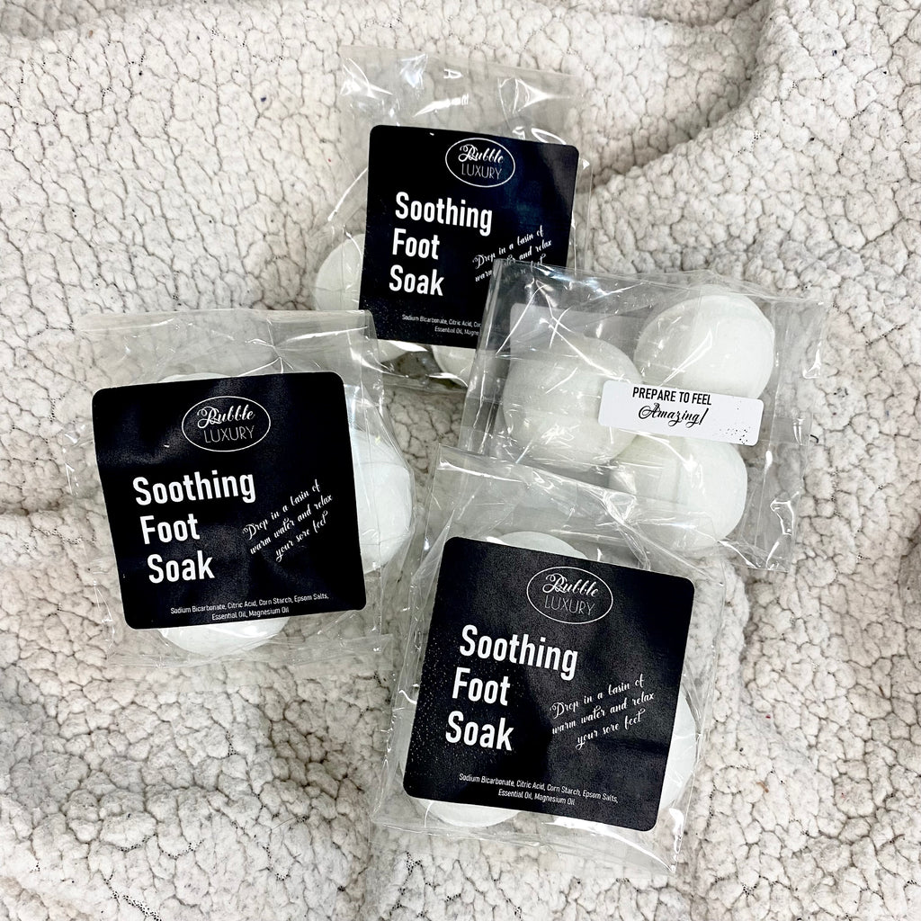 Foot Soaks, Sore Muscle Foot Soaks, 3 pack