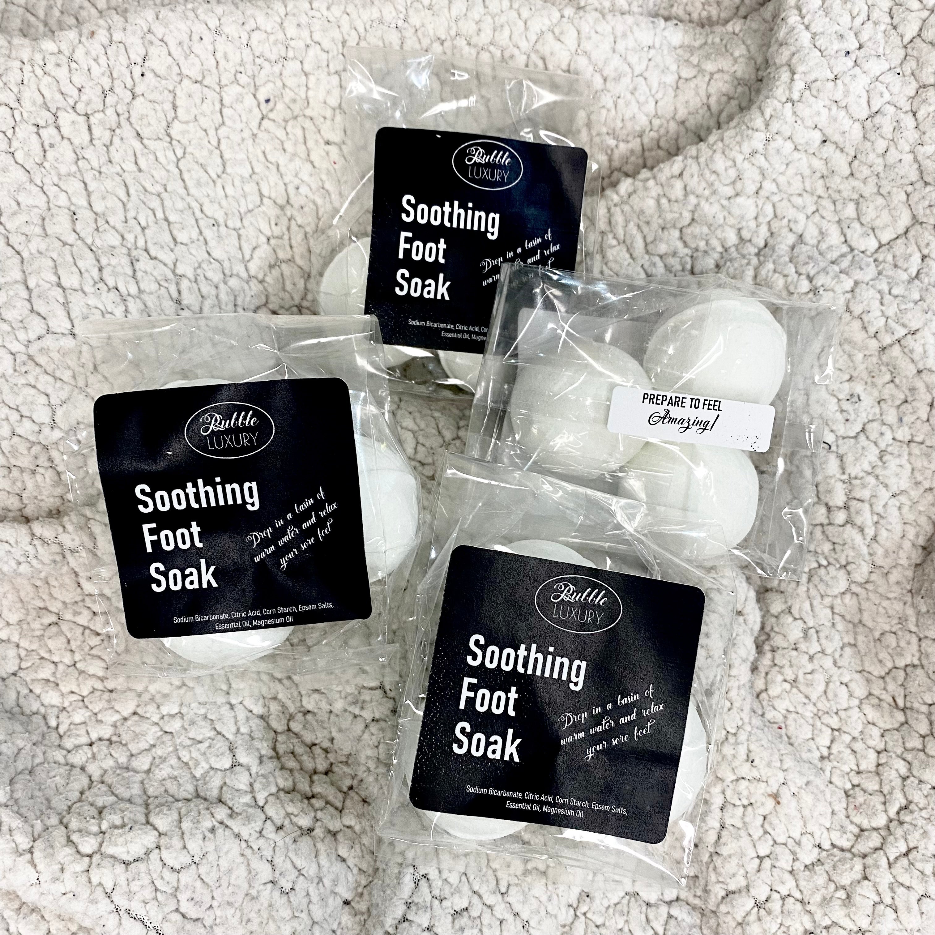 Foot Soaks, Sore Muscle Foot Soaks, 3 pack