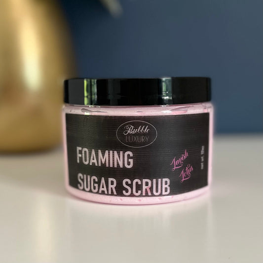 Lavish Lotus Foaming Sugar Scrub